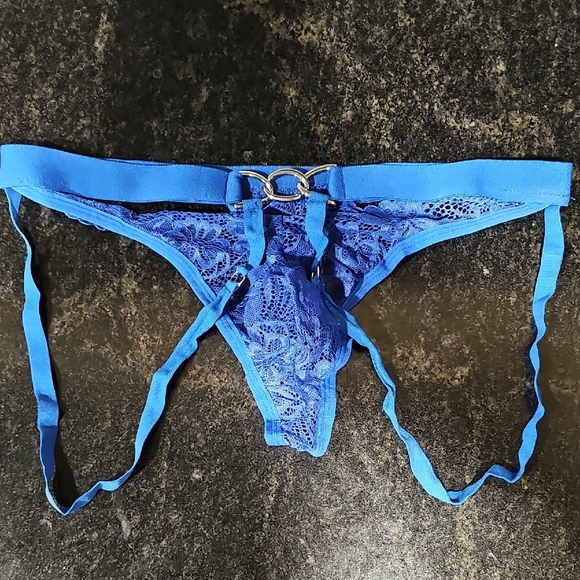 NWOT Men's Lace Jockstrap Thong - Picture 1 of 4